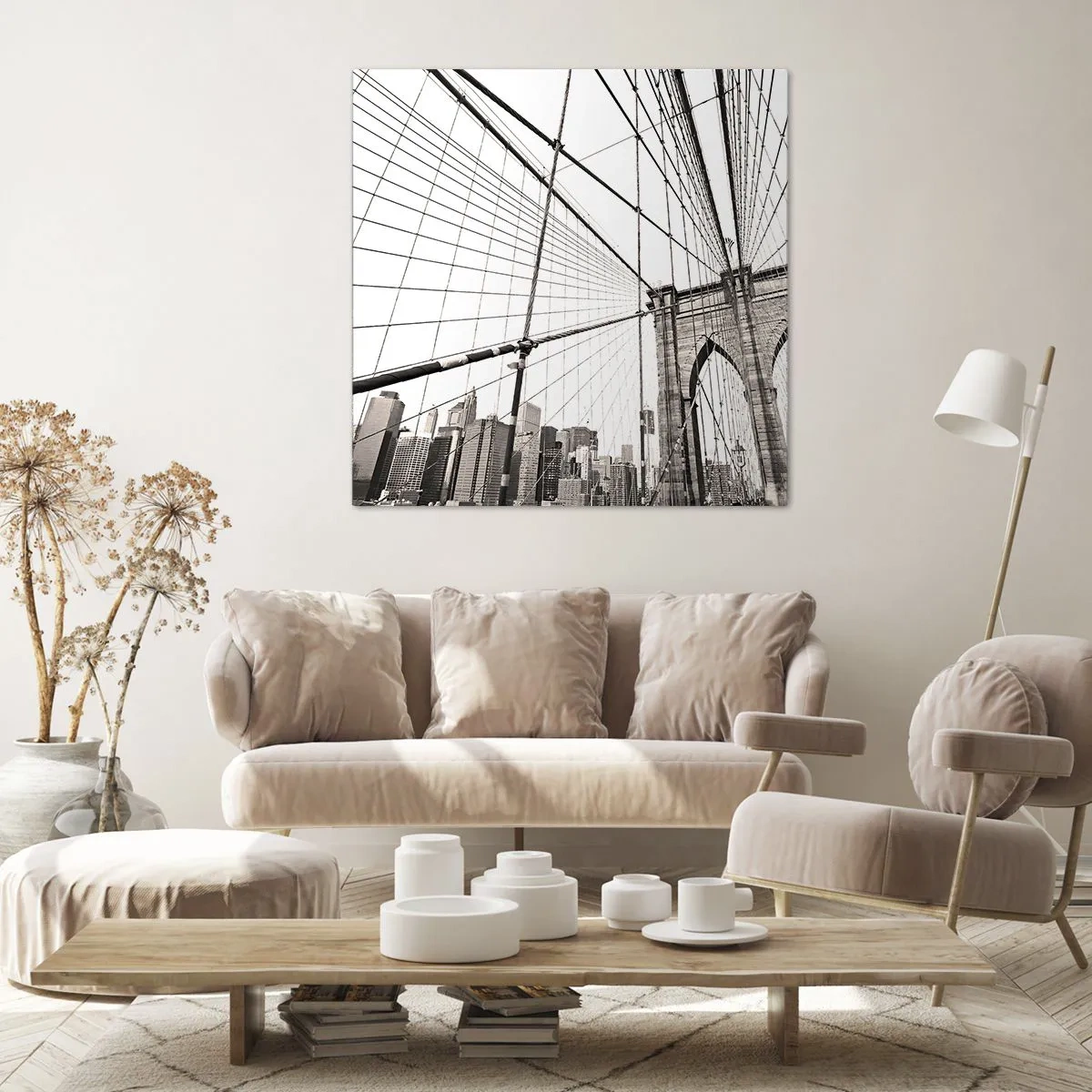 Tablou pe pânză - Catedrala din New York - 30x30 cm