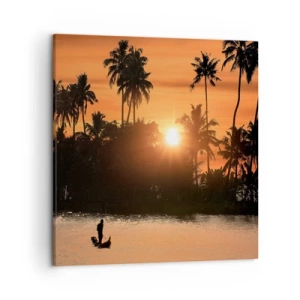 Tablou pe pânză - Timp de relaxare - 50x50 cm