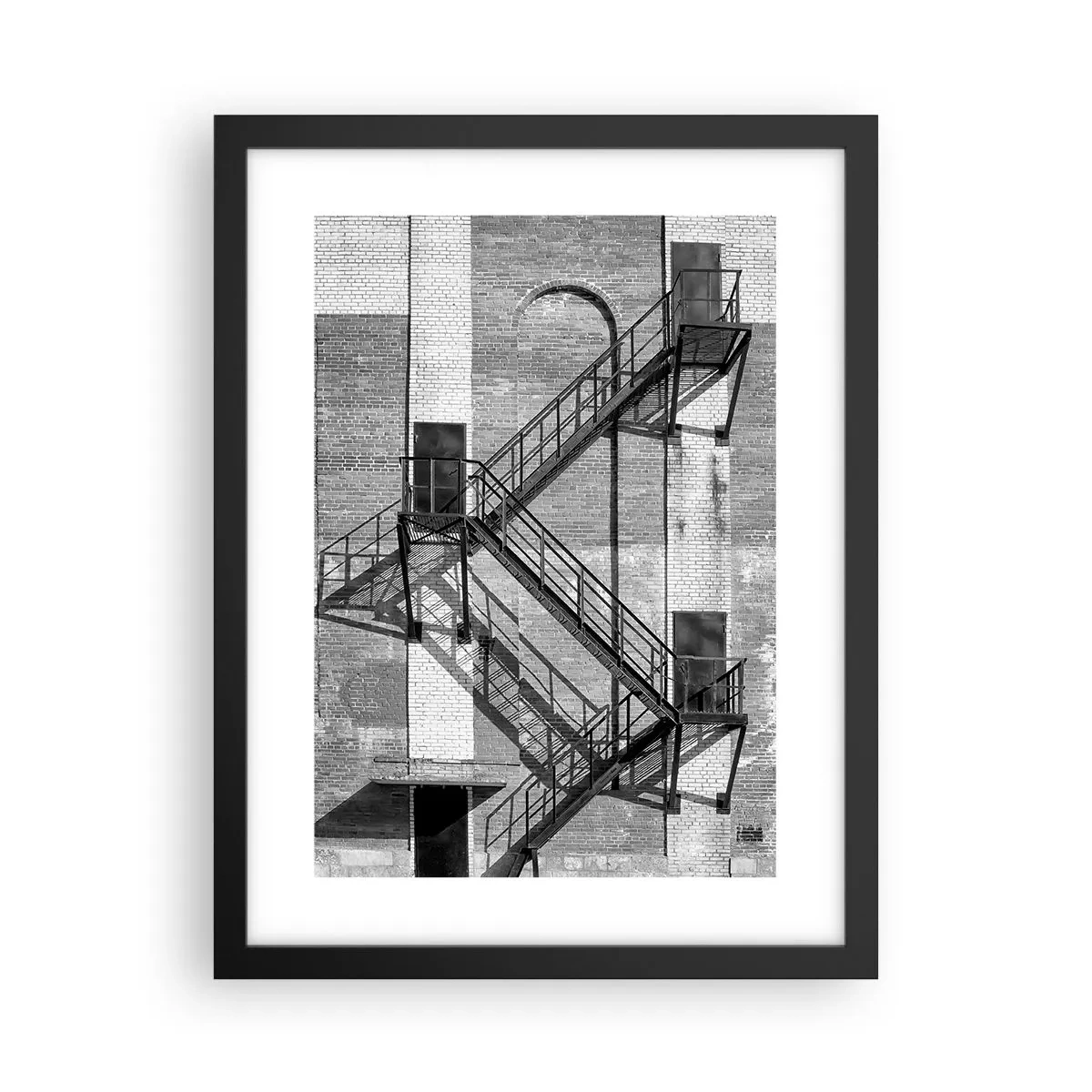 Poster în ramă neagră - Stil industrial - 30x40 cm