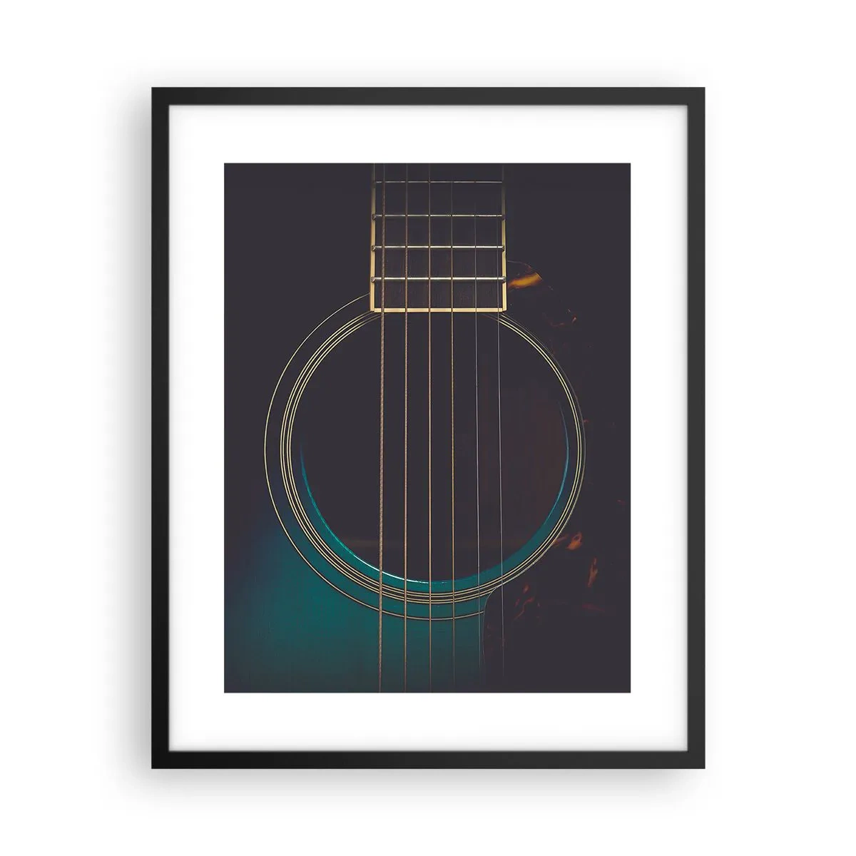 Poster în ramă neagră - O clipă înainte de a suna - 40x50 cm