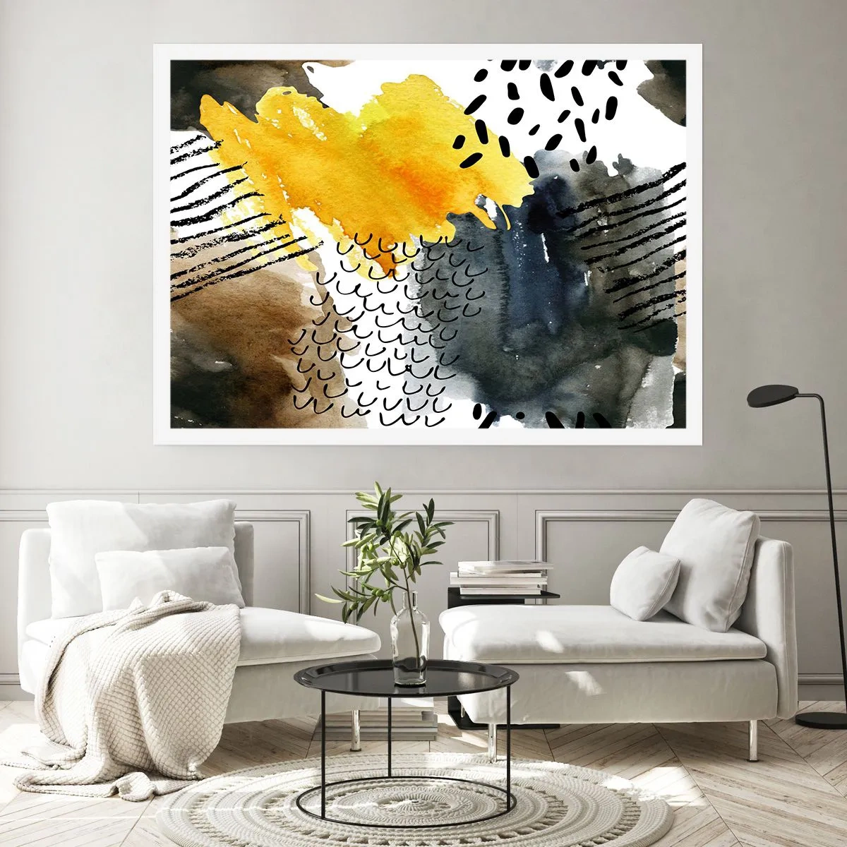 Poster - O întâlnire a elementelor - 91x61 cm