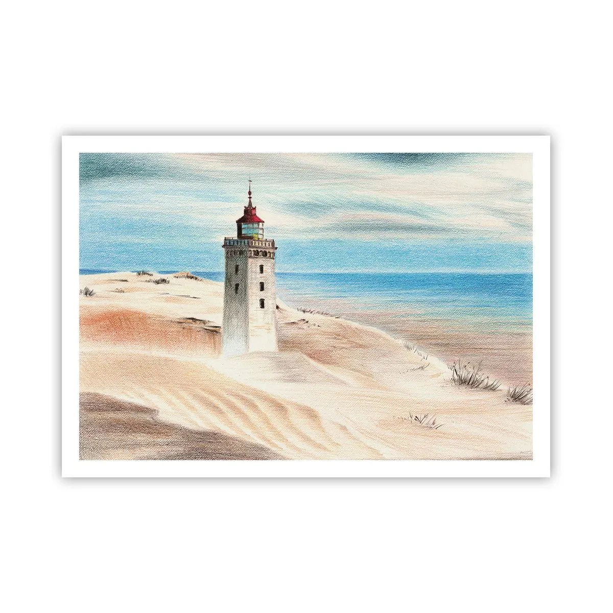 Poster - Privind mereu marea - 100x70 cm