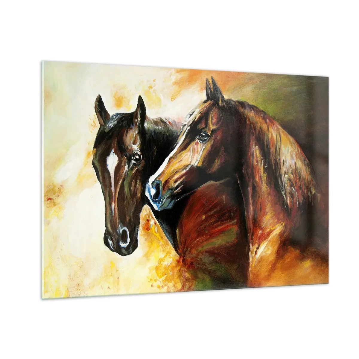 Tablou pe sticlă - De două ori mai fermecător - 100x70 cm