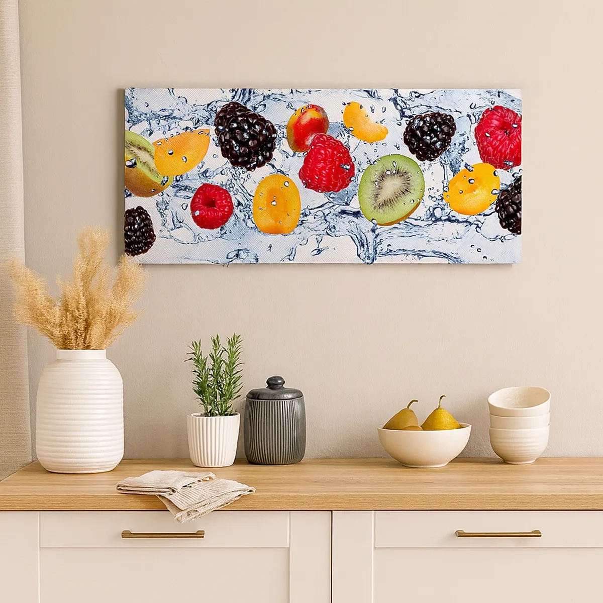 Tablou pe pânză - Joacă-te cu noi - 30x30 cm