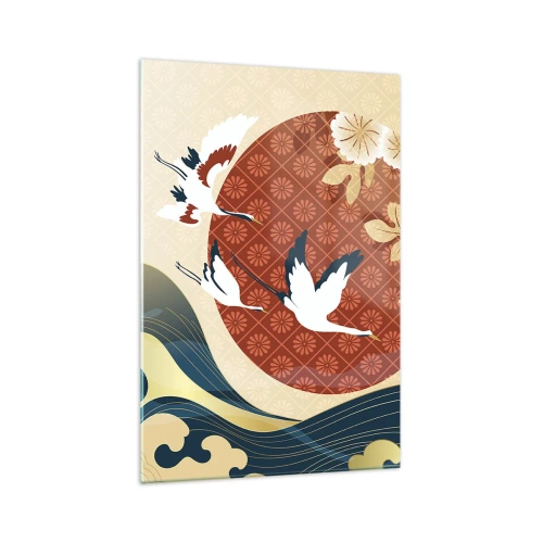 Tablou pe sticlă - O fabulă japoneză - 70x100 cm