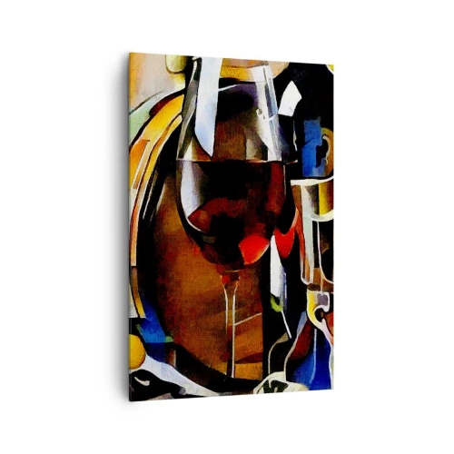Tablou pe pânză - Și lumea devine mai colorată - 80x120 cm