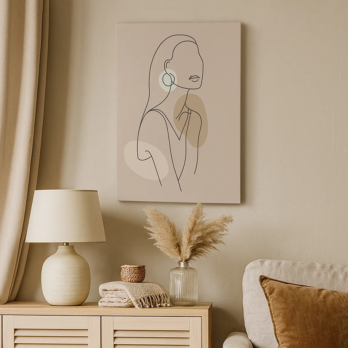 Tablou pe pânză - Icoana fecioarei - 50x70 cm