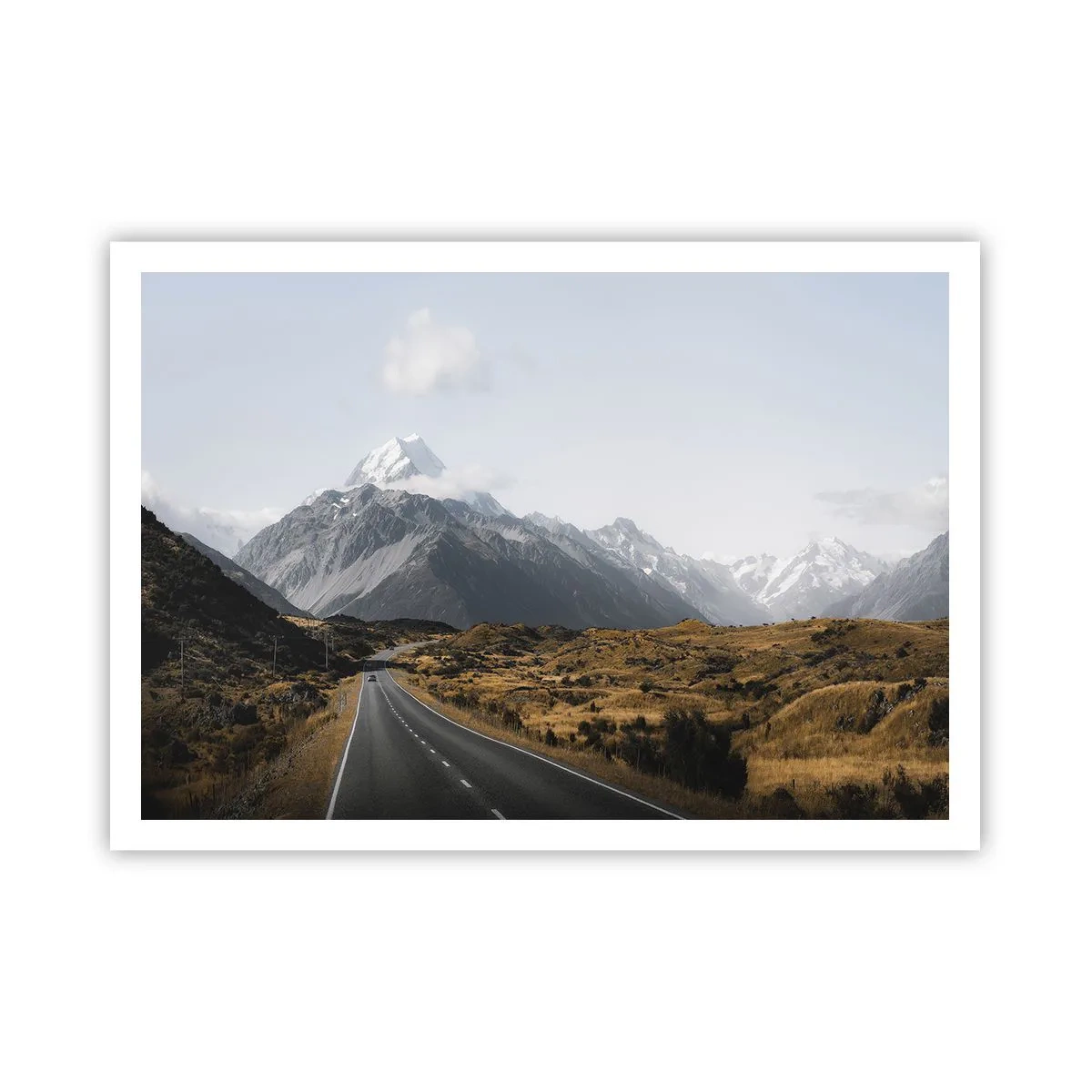 Poster - Drumul spre inima munților - 100x70 cm