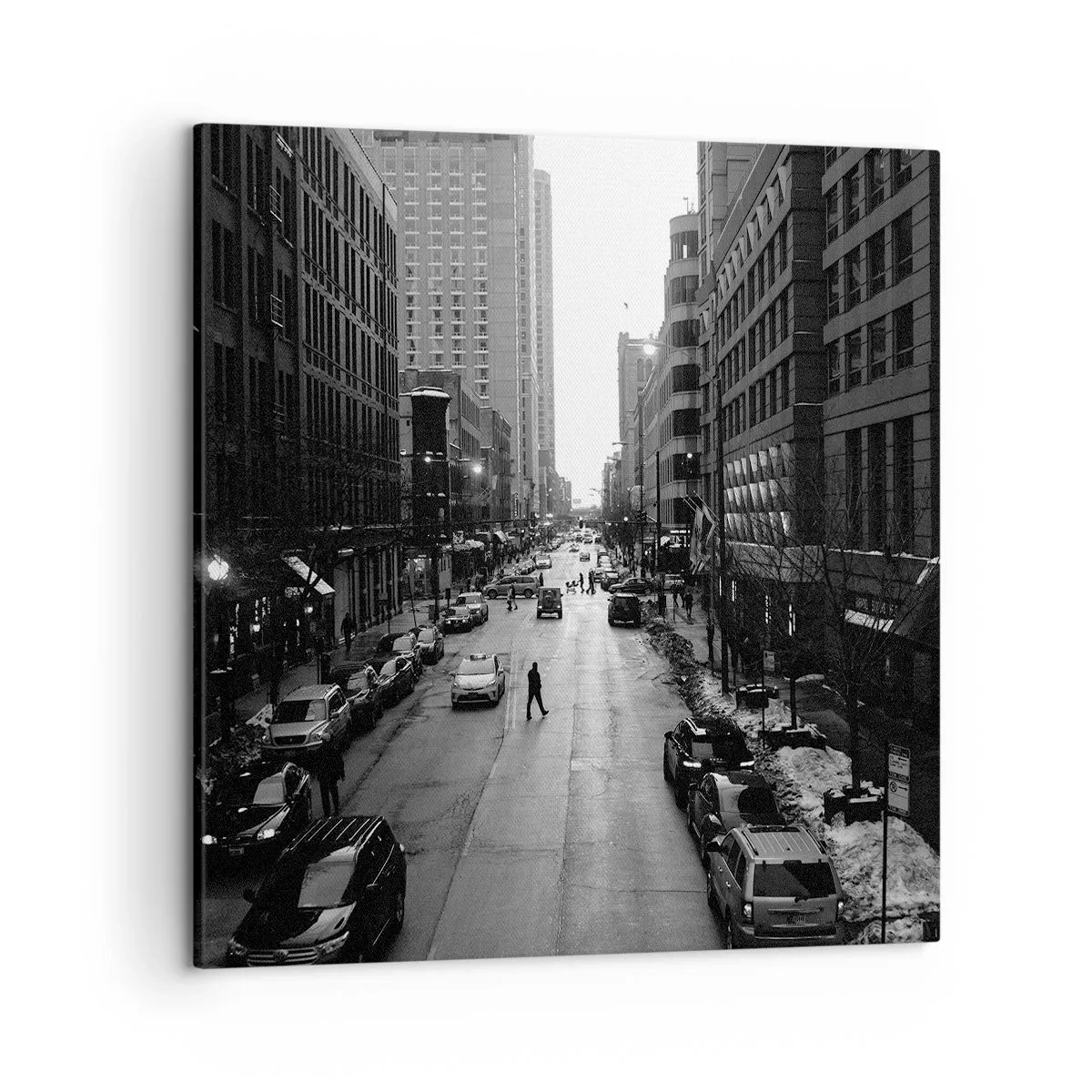 Tablou pe pânză - O altă zi ca în fiecare zi - 50x50 cm