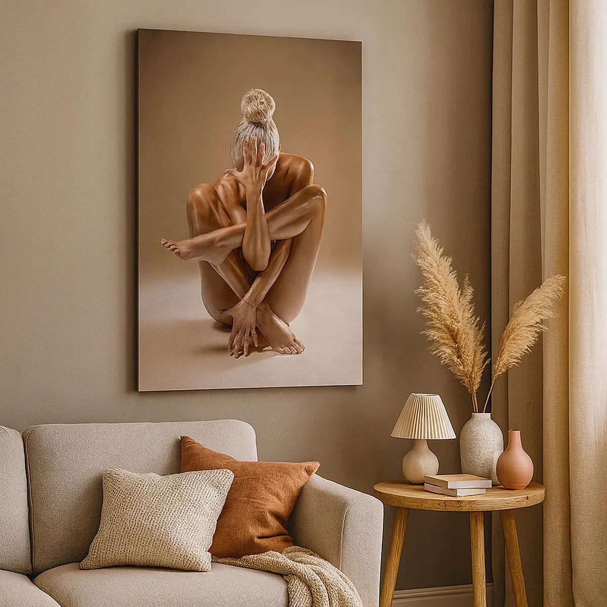 Tablou pe pânză - Unitatea trupului și a spiritului - 50x70 cm