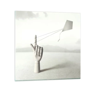Tablou pe sticlă - Încercare de forță - 30x30 cm