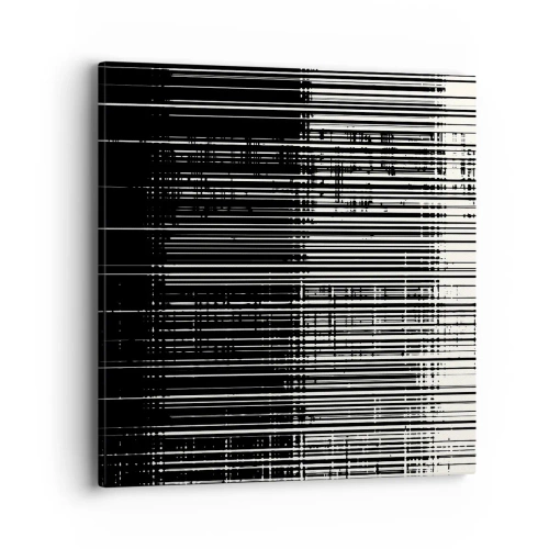 Tablou pe pânză - Valuri și vibrații - 40x40 cm