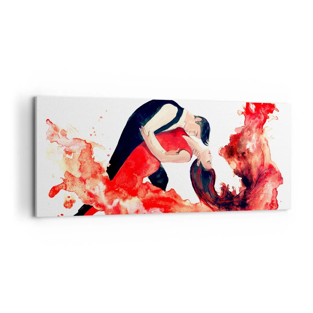 Tablou pe pânză - Tango - un val senzual - 120x50 cm