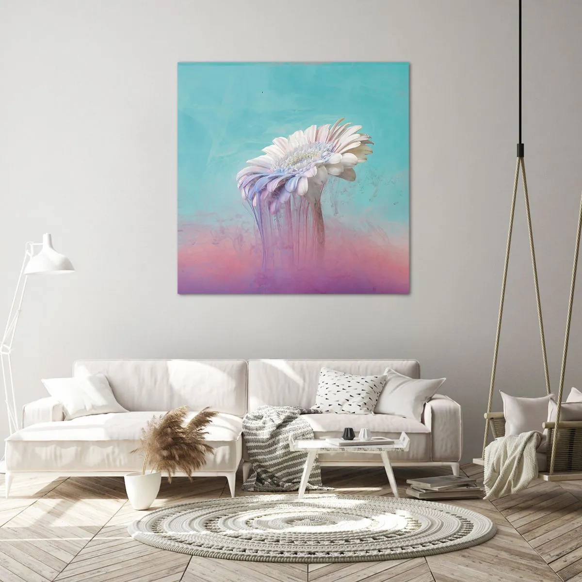 Tablou pe pânză - Viața de după flori - 30x30 cm