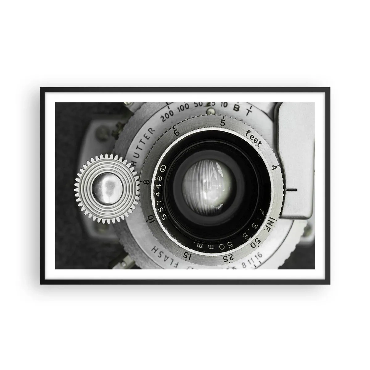 Poster în ramă neagră - Povestea de la Hollywood - 91x61 cm