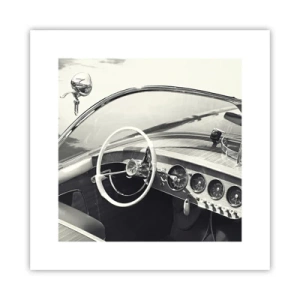 Poster - E timpul pentru cei bogați - 30x30 cm