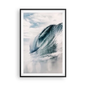Poster în ramă neagră - Summitul apei - 61x91 cm