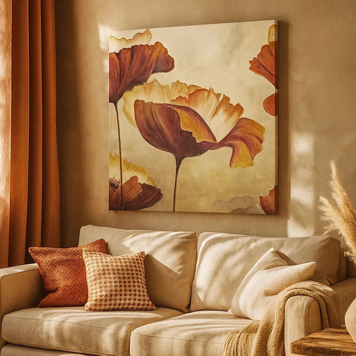 Tablou pe pânză - Lunca - 30x30 cm