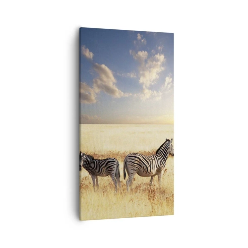 Tablou pe pânză - Plecați, nu tulburați liniștea - 55x100 cm