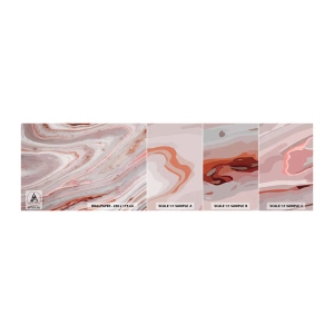 Mostră de Tapet Standard Eco - Roz lichid - Abstracția, Bucată, Model modern - 100x30 cm