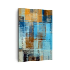 Tablou pe pânză - Prin valul albastru - 50x70 cm