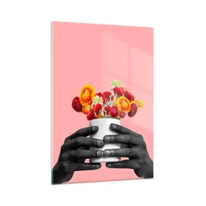 Tablou pe sticlă - Apoteoza vieții - 50x70 cm