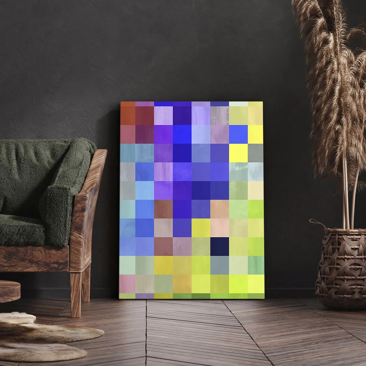 Tablou pe pânză - Fiecare diferit, toate sunt egale - 65x120 cm