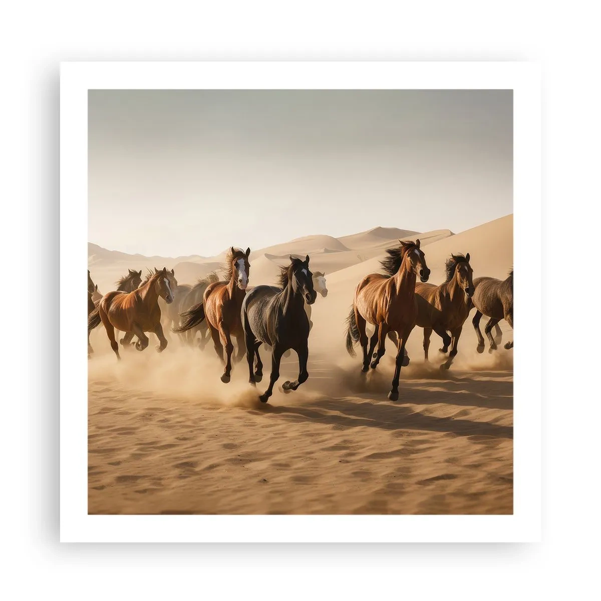 Poster - Liberi ca vântul - 60x60 cm