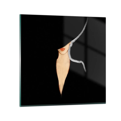 Tablou pe sticlă - Eleganță și stil - 30x30 cm