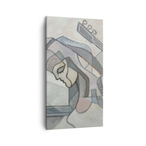 Tablou pe pânză - În puterea muzicii - 45x80 cm