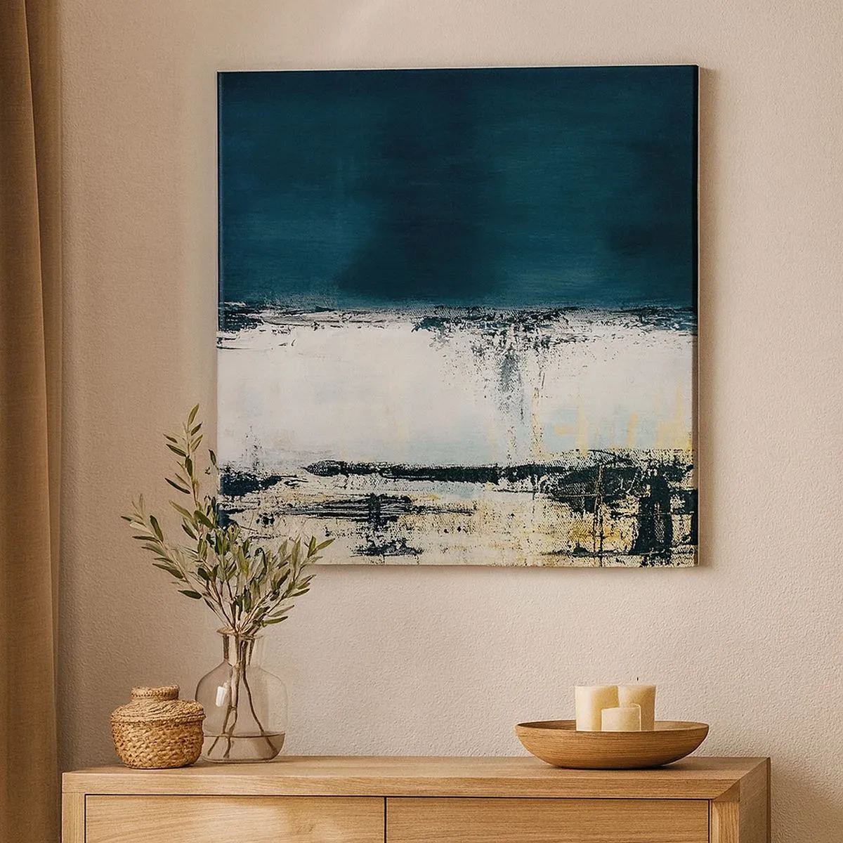 Tablou pe pânză - Compoziție orizontală - 30x30 cm