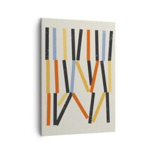 Tablou pe pânză - Compoziție la nivel - 50x70 cm