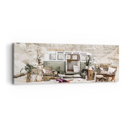 Tablou pe pânză - Să înceapă călătoria - 90x30 cm