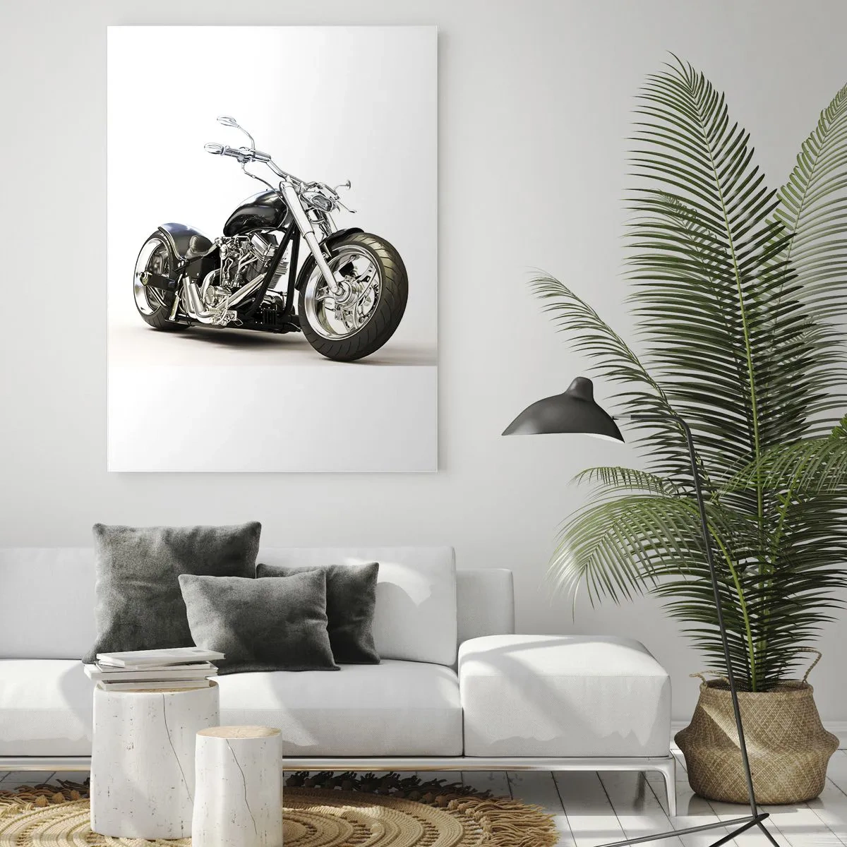 Tablou pe sticlă - Putere cu caracter - 50x70 cm