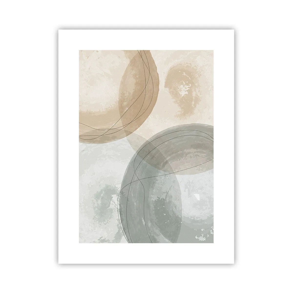 Poster - Întrepătrunderea lumilor - 30x40 cm