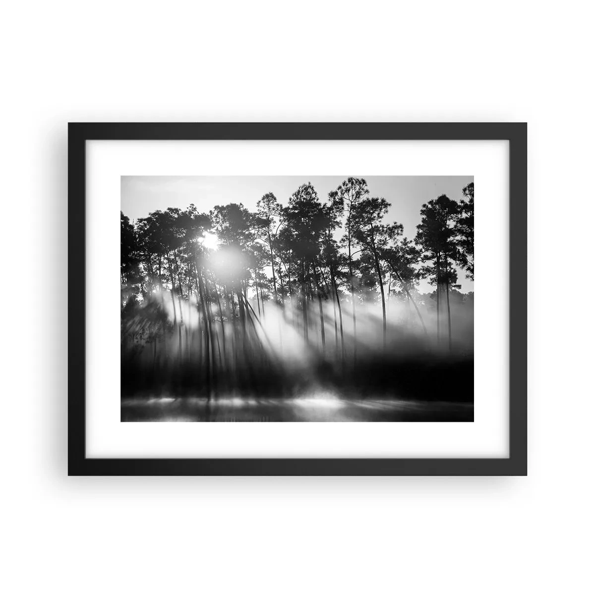 Poster în ramă neagră - Soare de neoprit - 40x30 cm