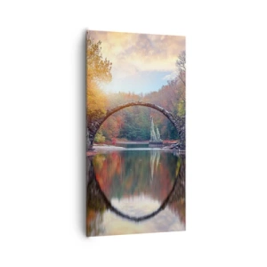 Tablou pe pânză - De cealaltă parte a oglinzii - 65x120 cm