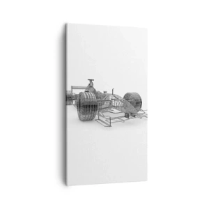Tablou pe pânză - Designul ideal - ideea de impuls - 45x80 cm