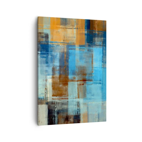 Tablou pe pânză - Prin valul albastru - 50x70 cm