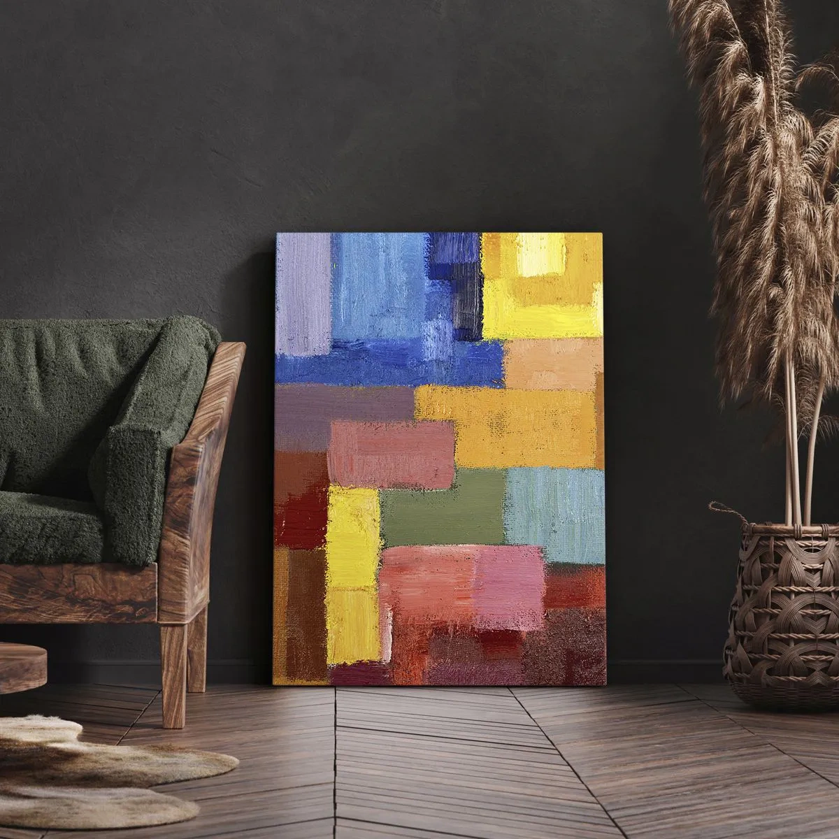 Tablou pe pânză - Fiecare diferită, toate colorate - 50x70 cm