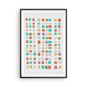 Poster în ramă neagră - Joc necunoscut - 61x91 cm