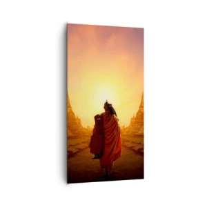 Tablou pe pânză - În pace prin eternitate - 65x120 cm