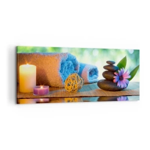 Tablou pe pânză - Timp pentru corp - 100x40 cm