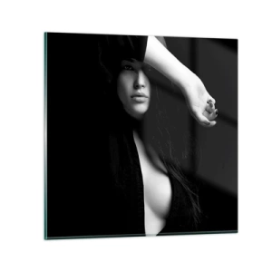 Tablou pe sticlă - Școala de seducție - 50x50 cm