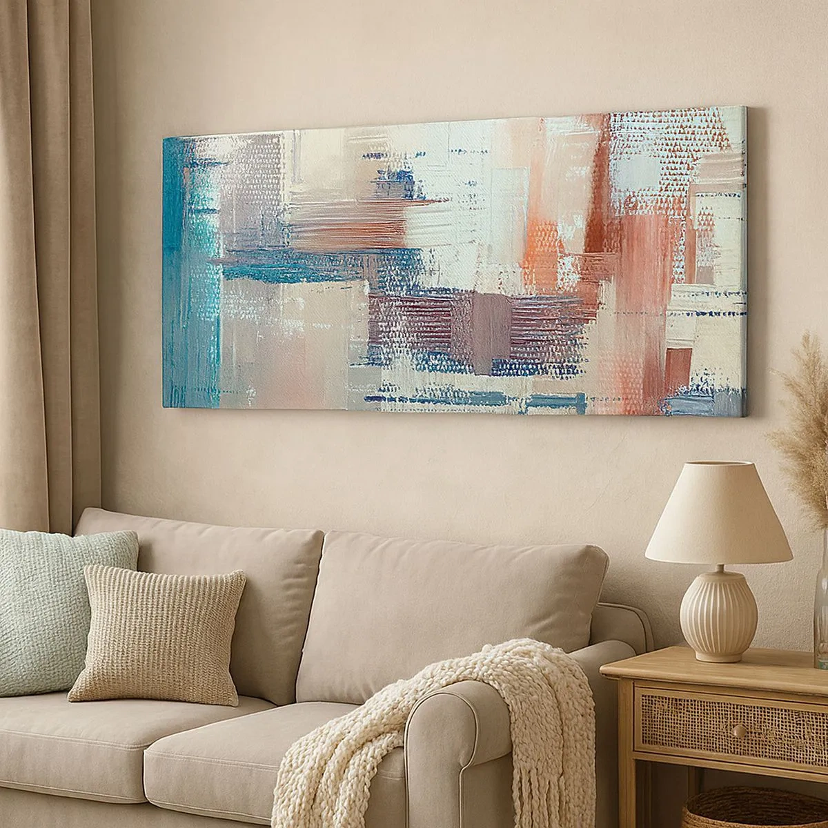 Tablou pe pânză - Întinde-te spre lumină - 100x40 cm