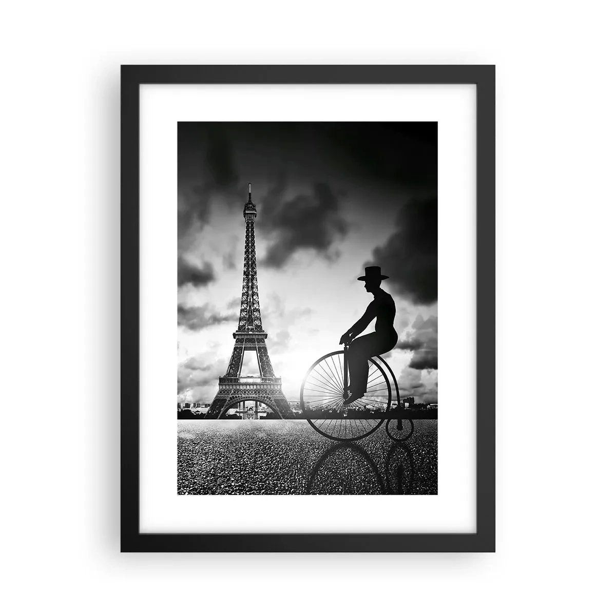 Poster în ramă neagră - Dorul de Belle Epoque - 30x40 cm