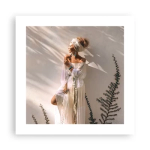 Poster - Soarele și fata - 40x40 cm