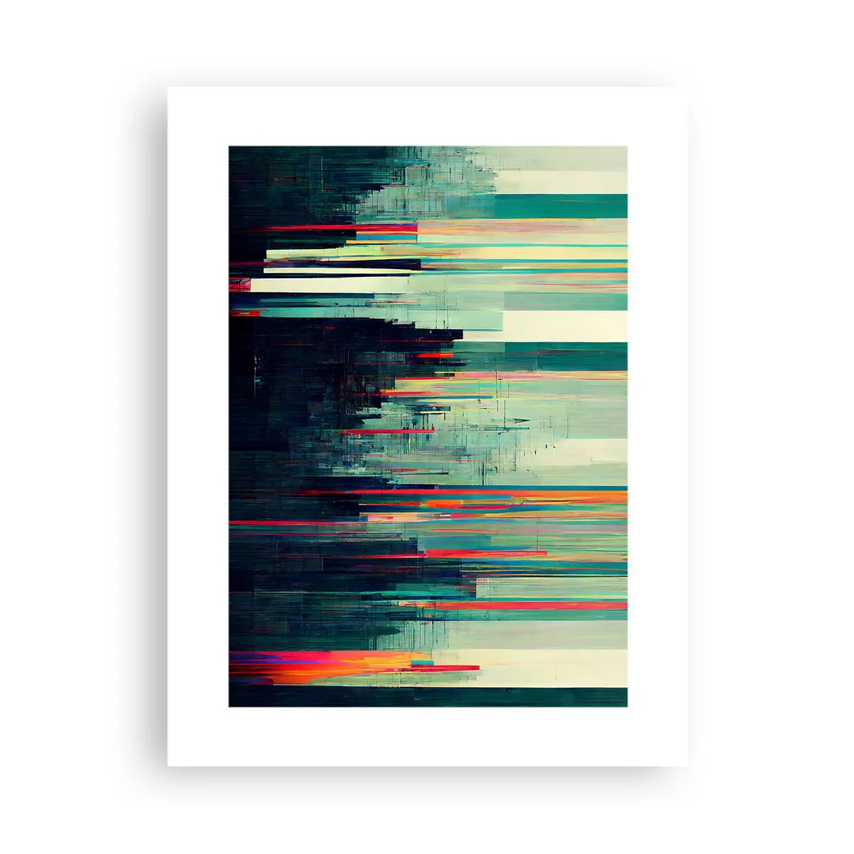 Poster - Oraș futurist - 30x40 cm