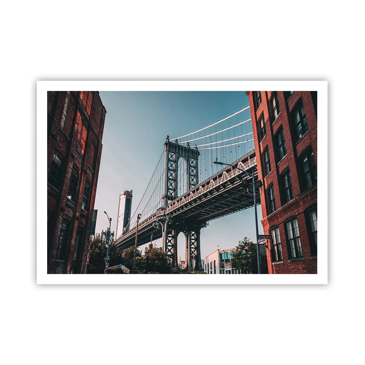 Poster - În valurile orașului - 100x70 cm