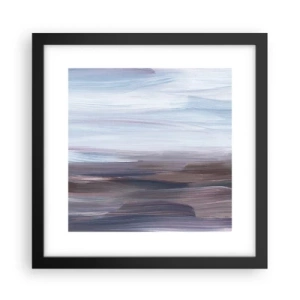 Poster în ramă neagră - Elemente: apă - 30x30 cm